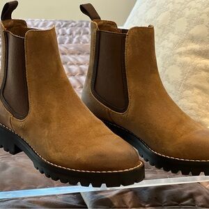 Thursday Boot Company  Margaux Style Brown Suede Boots, New In Box